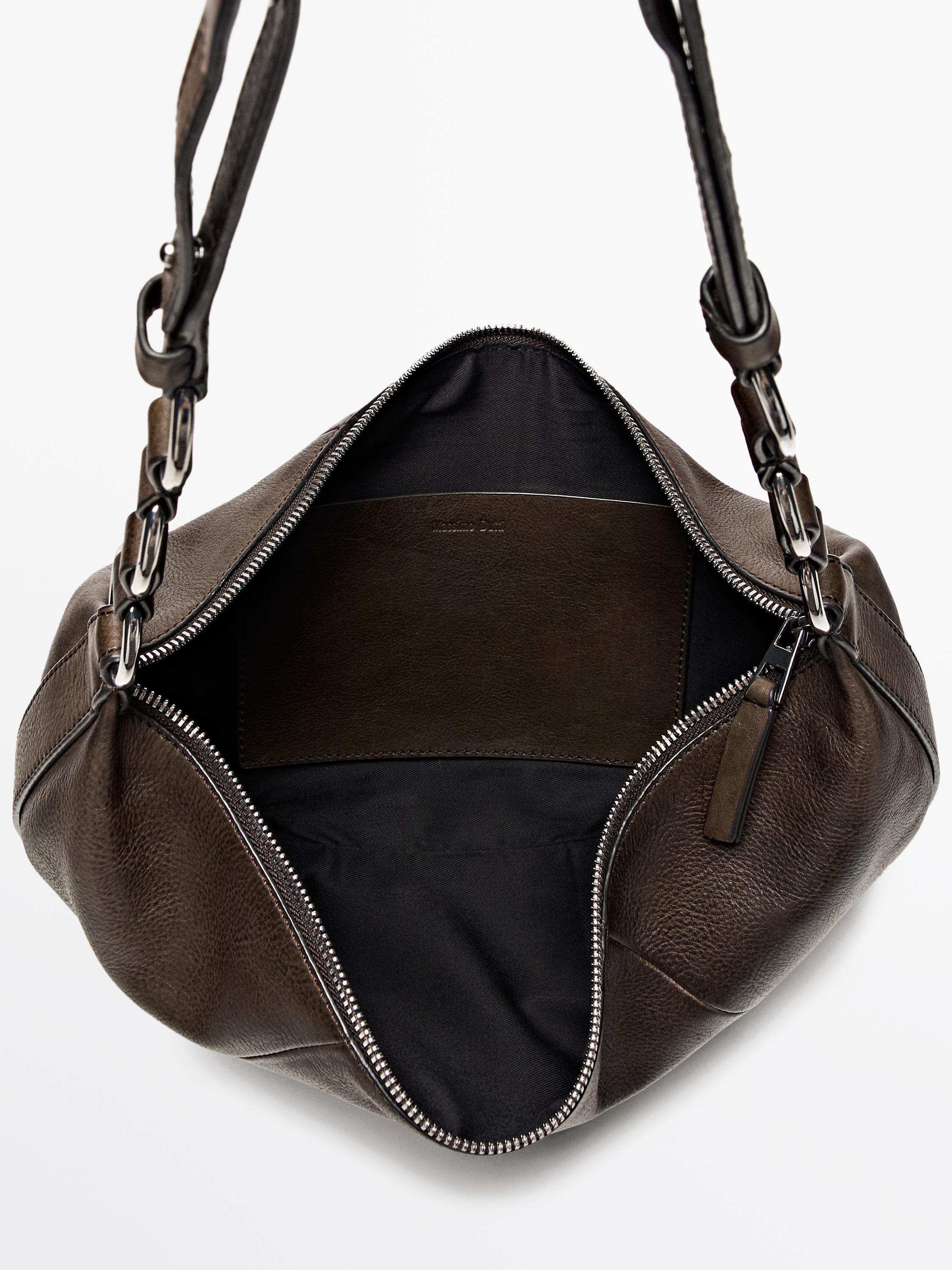 Petit sac en cuir nappa